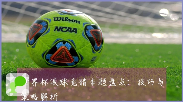 世界杯滚球竞猜专题盘点：技巧与策略解析
