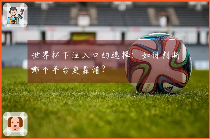 世界杯下注入口的选择：如何判断哪个平台更靠谱？