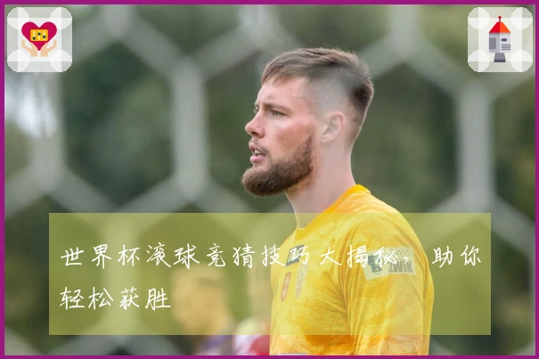 世界杯滚球竞猜技巧大揭秘，助你轻松获胜